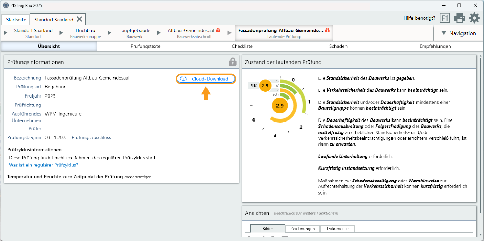 Prüfungsinformationen - Cloud Download
