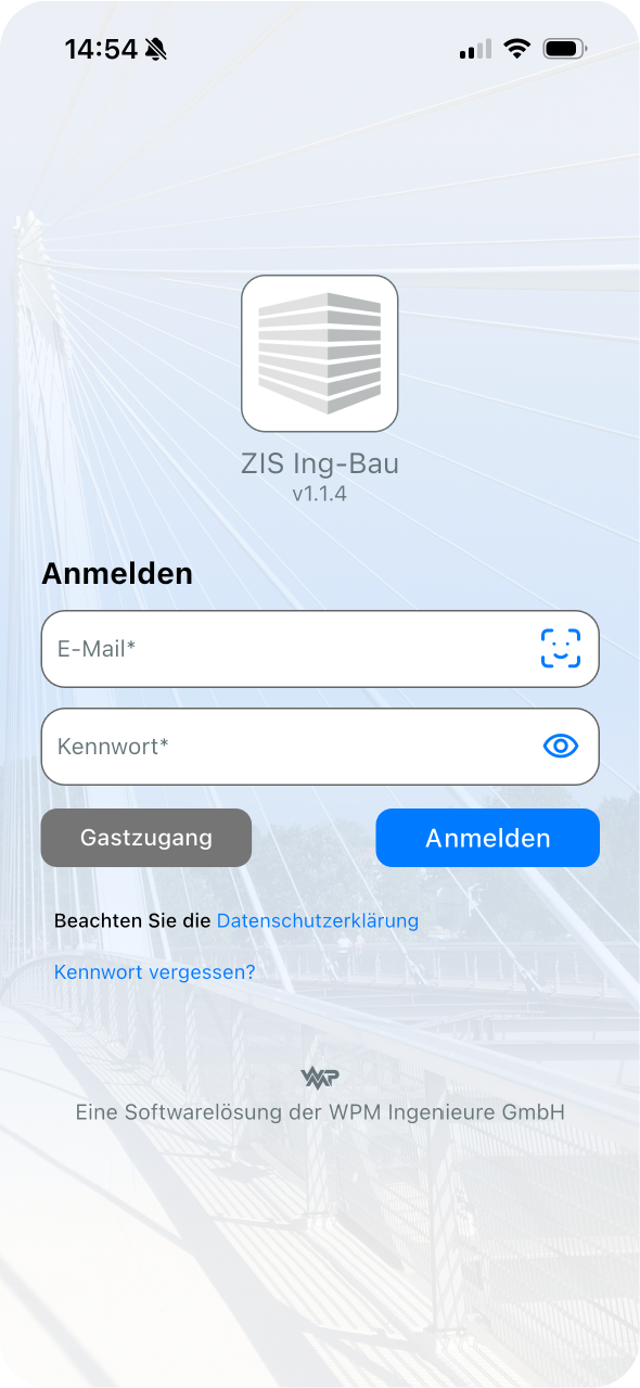 App - Anmeldung