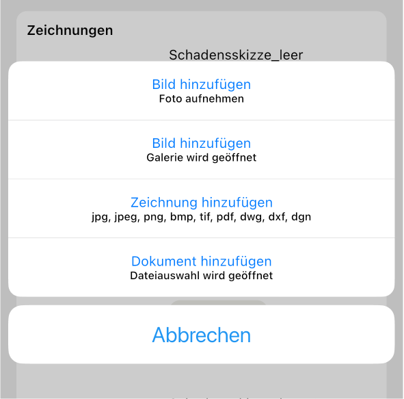 App Übersicht - Medium hinzufügen